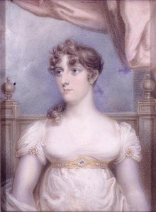 Mrs Robert Fulton, ca. 1810-15 (akvarel på elfenben)
