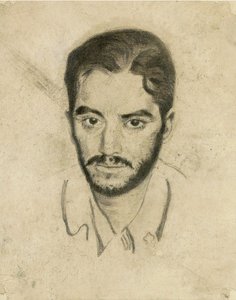 Selvportræt, ca. 1905. af Robert Genin