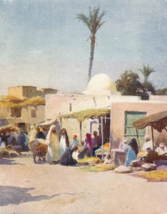 Et hjørne på markedspladsen, c1880, 1904 af Robert George Talbot Kelly