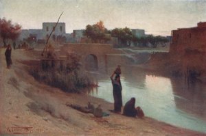 Aften på Fakus, c1880, 1904 af Robert George Talbot Kelly