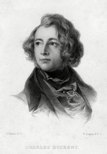 Charles Dickens, engelsk forfatter, c1870