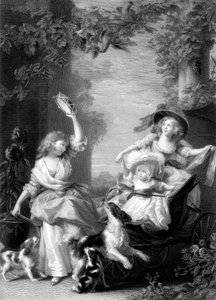De kongelige prinsesser, børn af kong George III, 1800-tallet.