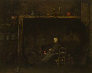 Normandiets interiør, 1899.