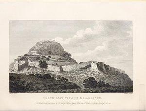 Illustration taget fra bogen Vælg visninger i Mysore, landet Tippoo Sultan by Home, Robert og udgivet af Udgivet af Mr. Bowyer (gb, 1794)