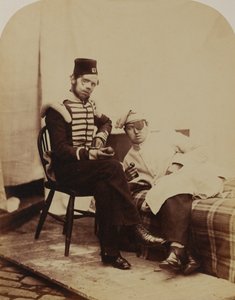 Lockart, 31st (Huntingdonshire) Regiment of Foot, 1856 (sepiafoto) af Robert Howlett