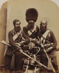 Nunn, Potter og Deal, Coldstream Guards af Robert Howlett