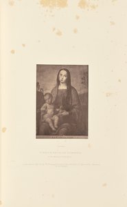 Jomfru og barn, af F. Francia af Robert Howlett