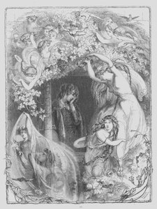 John Milton, LAllegro (gravering)