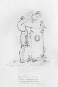 Anacreon, Ode VI (gravering) af Robert Kerr (after) Porter