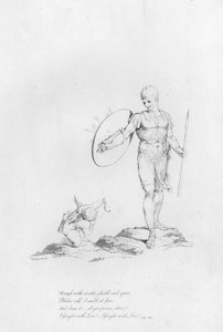 Anacreon, Ode XIII (gravering)