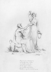 Anacreon, Ode XVIII (gravering)