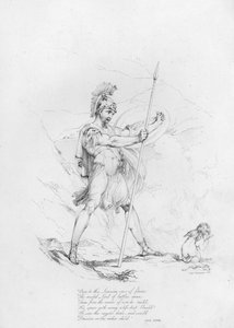 Anacreon, Ode 28 (gravering)