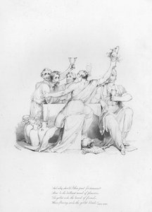Anacreon, Ode XXXVI (gravering)