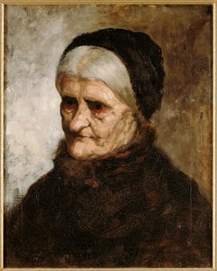 Leder af en gammel kvinde, 1881