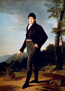 Portræt af grev Andrei Bezborodko, 1804. af Robert Lefevre