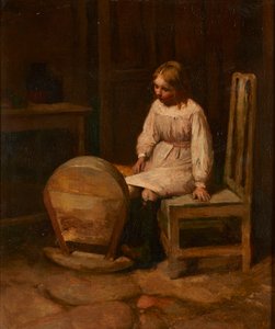 Rocking the Cradle (olie på lærred)