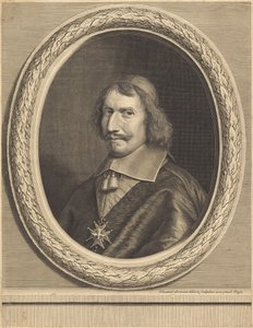 Kardinal Antonio Barberini af Robert Nanteuil
