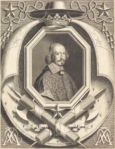 Kardinal Jules Mazarin af Robert Nanteuil