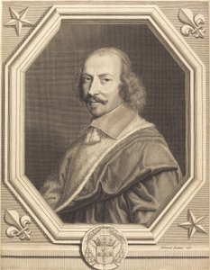 Kardinal Jules Mazarin af Robert Nanteuil