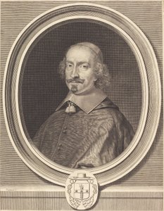 Kardinal Jules Mazarin af Robert Nanteuil
