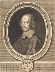 Kardinal Jules Mazarin af Robert Nanteuil