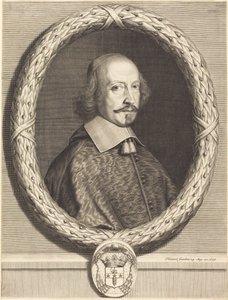 Kardinal Jules Mazarin af Robert Nanteuil