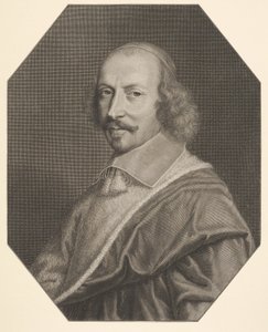Kardinal Jules Mazarin, 1656. af Robert Nanteuil