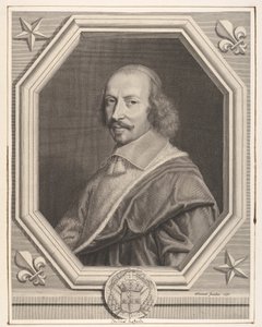 Kardinal Jules Mazarin, 1656. af Robert Nanteuil