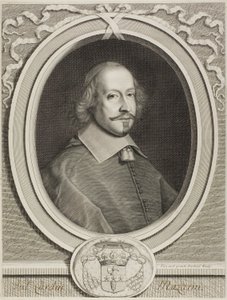 Kardinal Mazarin af Robert Nanteuil