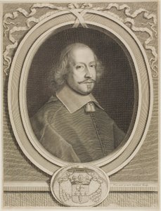 Kardinal Mazarin af Robert Nanteuil