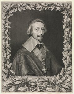 Kardinal Richelieu, 1657. af Robert Nanteuil