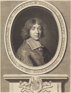 Kardinal de Bouillon af Robert Nanteuil