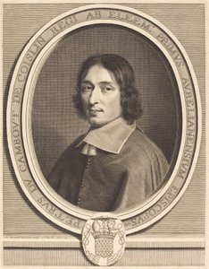 Kardinal af Coislin af Robert Nanteuil