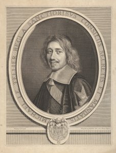Kansler Michel IV Le Tellier, ca. 1661. af Robert Nanteuil