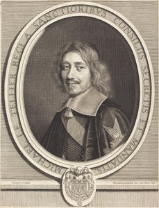 kansler Michel Le Tellier af Robert Nanteuil