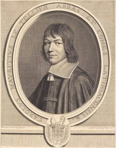 Charles Maurice Le Tellier af Robert Nanteuil
