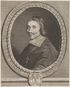 Claude Auvry, 1660. af Robert Nanteuil