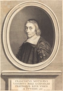 Francois de la Mothe Le Vayer af Robert Nanteuil