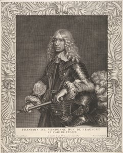 François de Vendôme, hertug af Beaufort, ca. 1649. af Robert Nanteuil
