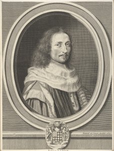 Guillaume de Lamoignon, 1659. af Robert Nanteuil