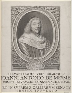 Jean-Antoine de Mesmes, 1658. af Robert Nanteuil