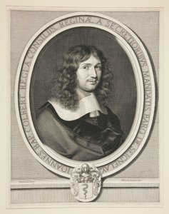 Jean-Baptiste Colbert, generalkontrollør for finanserne af Robert Nanteuil