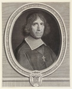 Jean de Montpezat de Carbon, ærkebiskop af Bourges, derefter af Sens (ærkebiskop af Bourges, derefter af Sens) af Robert Nanteuil
