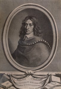 John Evelyn, engelsk forfatter, gartner og dagbogsskriver, c1650 1894 af Robert Nanteuil