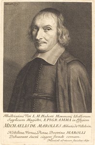 Fader Michel de Marolles af Robert Nanteuil