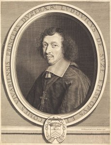 Louis-Francois de La Baume de Suze af Robert Nanteuil