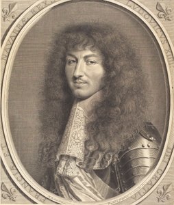 Ludvig XIV af Robert Nanteuil