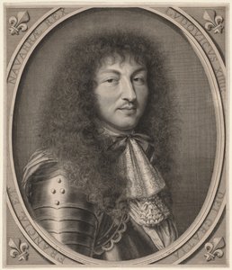 Ludvig XIV af Robert Nanteuil