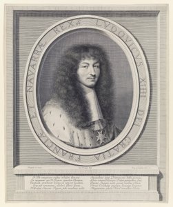 Ludvig XIV af Robert Nanteuil