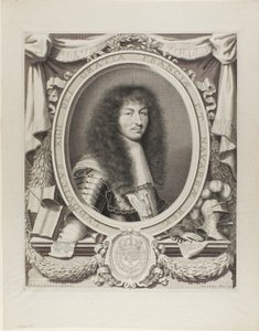 Ludvig XIV af Robert Nanteuil